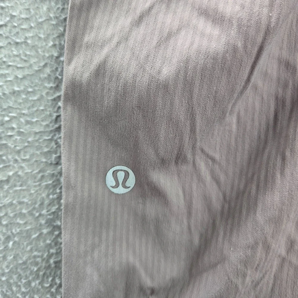 Lululemon Women Activewear Pants‎ 4 Purple Dance Studio Jogger Logo Drawstring